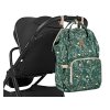 72210 10 kikkaboo prebalovaci batoh siena luxe secret garden deep green