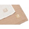 72963 3 jollein plienky zavinovacie 2ks 115x115 cm biscuit ivory