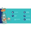 73920 2 quokka plastova flasa s naustkom glow kids sea life 580 ml