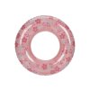 74205 little dutch nafukovaci kruh pink flowers
