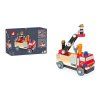 7578 2 janod drevene auto a stavebnice hasici bricokids