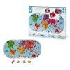 7695 9 janod hracka do vody puzzle mapa sveta 28 ks