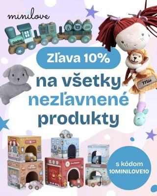 Novoročná radosť v Minilove! 🥳✨🎈 Začnite nový rok s tými najkrajšími hračkami, ktoré vyčaria úsmev na tvári každému...