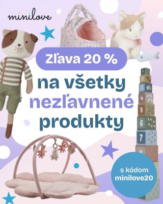 Vaše obľúbené hračky teraz o 20 % výhodnejšie! ✨🛍️ Pripravili sme pre vás špeciálnu akciu na celý nezľavnený sortiment v...