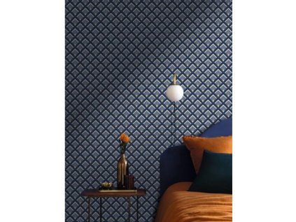 Art deco design kis rombusz mintákkal