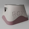 roxy bordo biela