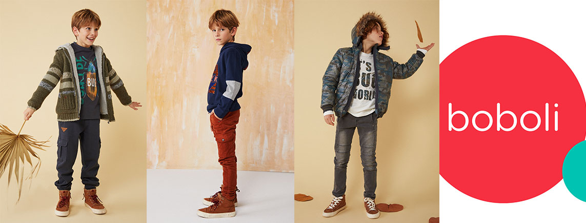 Chlapecké mikiny, trička, kalhoty a zimní bundy Boboli