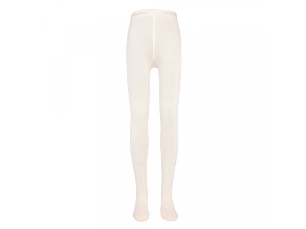 Dívčí punčocháče krémově bílé laté Ewers 94025 0902