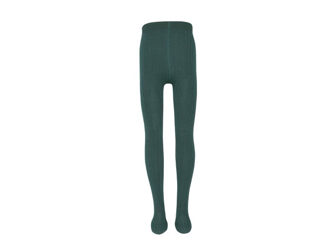 Dívčí punčocháče Basic Jade zelená - nefrit, tmavě zelené holka
