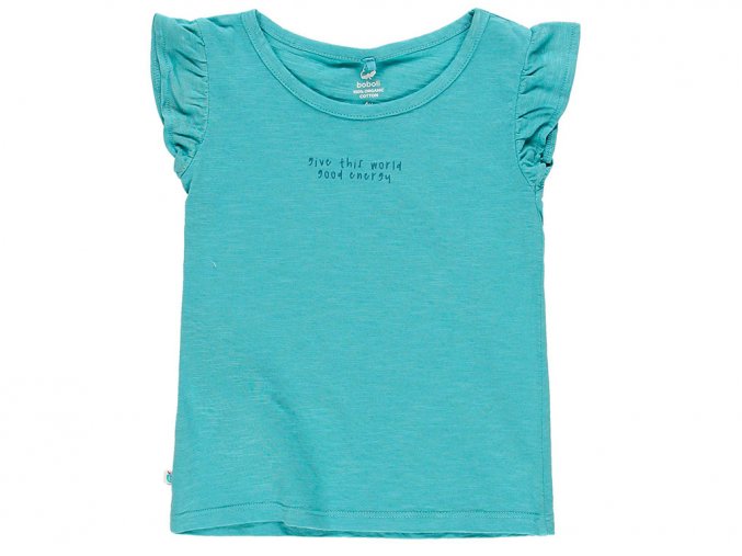 6290074513 a Dívčí tričko Aquarius modré Organic
