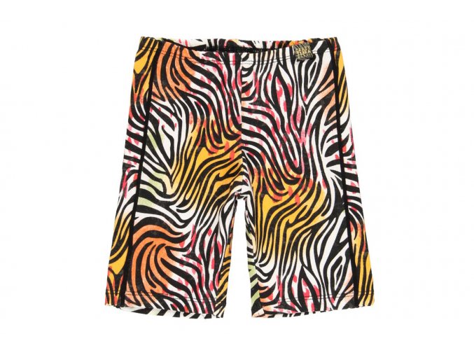 Dívčí legíny krátké Zebra strečové šortky barevné holka Boboli 4621479555 a