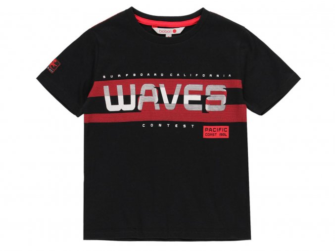 Chlapecké tričko černé Waves832025890 a