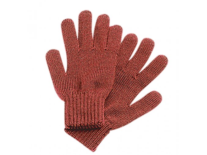 Dětské pletené rukavice prstové rukavice Merino Malina Maximo 19177-055000-58