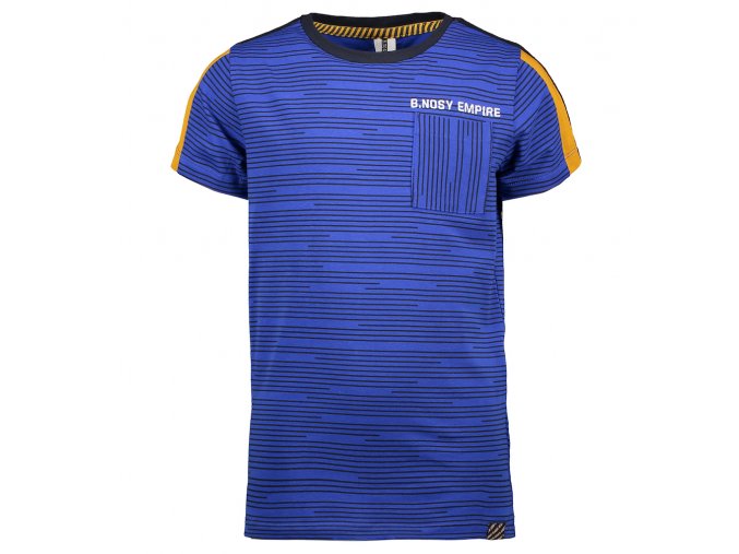 Chlapecké tričko pruhované Empire modré tričko pro kluka sport holand BNOSY Y108 6413 115 a