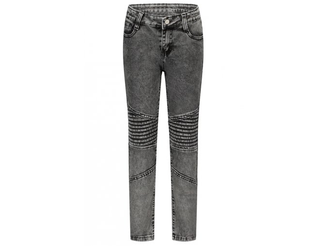 Chlapecké džíny s vyztuženými koleny šedé džíny pro kluka strečové B-nosy Y202 6620 069  a