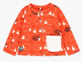 Dětské tričko s dlouhým rukávém oranžové ovečka Boboli1482055080 a