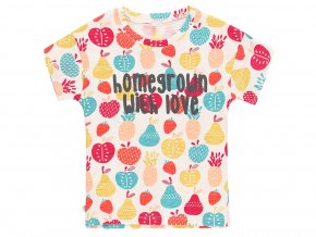 Organic holčičí tričko ovoce
