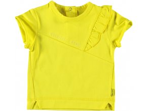 Kojenecké tričko pro hollčičku s ovlánky svěže žluté Mini Me B.E.S.S. NL a