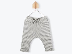 Kojenecké harémové tepláčky Organic tečky