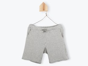 Dětské bermudy Tečky Organic světlé