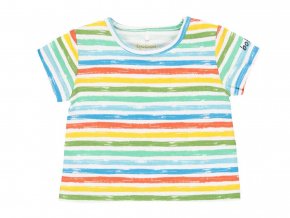 Kojenecké tričko pruhované barevné1321529492 a