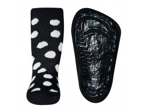 Dětské ponožky s protiskluzem černobílé Puntík 221176 1988