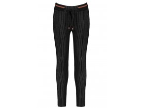 Dívčí kalhoty černé s elegantním proužkem viskóza pružné kalhoty pro holku NoNo N108 5607 014 (kopie)