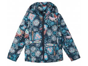 Designová dětská bunda vesta modrá zateplená jarní bunda podzimní lehká unisex kluk holka Veke-Navy Reima finsý design 531511B 6981 fa