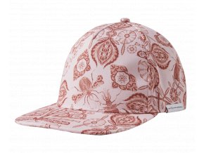 Dětská kšiltovka snapback růžová přírodní design finský art Reima 538113A 4011 a