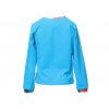Dětské sport modré tričko s dlouhým rukávem barevný patchwork Barcelona art aK 11034