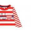 Chlapecké pruhované tričko dlouhý rukáv Námořník červenobíle pruhované kluk Boboli 100% bavlna léto 3090249327 c