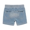 Chlapecké šortky džínové světle modré na gumu stahovací Boboli Klučičí kraťasy modré b