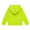 Svítivě zelená mikina pro holku i kluka s kapucí klokánkem Boboli Surfaři 5291854498 b