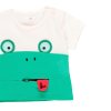 Kojenecký letní set Chameleon zelené šortky bílé tričko vtipné tričko mimi 1492391111 d
