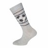 Dětské ponožky Fotbalové Trio (3 páry) modrošedé (Velikost EU 39-42)