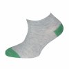 Dětské ponožky nízké Papoušek (2 páry) zelené (Velikost EU 39-42)