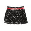 Dívčí skládaná sukně Puntíky lehká sukně černá Boboli 7211899434 a