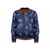 Holčičí lehká bunda na zip oboustranná modrá zlatá Holand NONO N008-5305 c