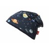 Dětská oboustranná čepice Vesmír Reflex K 10424