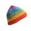 Dětská pletená čepice Duha K 10637