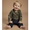 kluk khaki kojenecký overal se zvířátky sovičky model Minymo 191219 7257