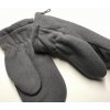 dětské fleecové rukavice na zip šedé Maximo 59303