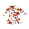 Barevné šaty pro holčičku s květy organic skandinávie vlčí máky květiny101827 0606 b