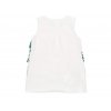 Holčičí letní tričko bílé s listy4121081100 b