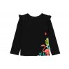 Dívčí tričko dlouhý rukáv černé Tropic412007890 b