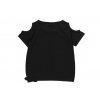 Dívčí tričko černé free Afrika otevrená ramena černý top holka 462002890 b