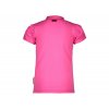 Dívčí tričko svítivě růžové krátký rukáv balónkový KISS Holand BNOSY holka Y102 5414 270 1