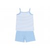 Dívčí letní pyžamo s tílkem modré9220819501 b