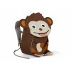 Dětský hnědý batůžek pro malé děti Opička do jeslí a výlety Affenzahn