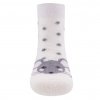 Dívčí ponožky růžové bílé šedé pruhované puntíkaté se srdíčky dalmatin 3v1 vysoký podíl bavlny certifik Ewers 205245 0002 205248 0003 d